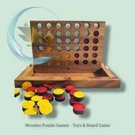 เกมบิงโก (Connect Four B) Board Game ของเล่นเสริมสร้างทักษะ และพัฒนาการ -Wooden Toy -Toys -Puzzle To