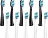 10 Pack Electric Toothbrush Replacement Heads Compatible with Fairywill FW-507/508/515/551/917/959/2
