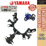 R25 YZF-250 YZF-R25 V1-V2 headlamp Stay Bracket Head Lamp Braket Tapak Lampu Breket 1WD-F8356-00 100