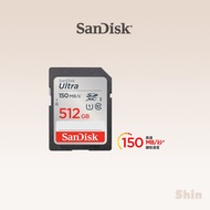 24h [SanDisk] Ultra SDXC UHS-I 512GB Memory Card 150MB/s SDSDUNC Large