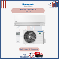 Panasonic R32 System 1 Aircon CUPU12WKZ-CSPU12WKZ - 12000 BTU