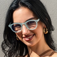 Beautiful men's and women's glasses frame easy to wear genuine durable plastic material D-ZINER KI048