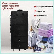 travel duffel bag Oversized Oxford cloth moving folding travel bag air check-in bag bag with wheels
