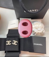 全新 Chanel Earrings 耳環 經典水鑽 Logo A86504Y09569Z2800