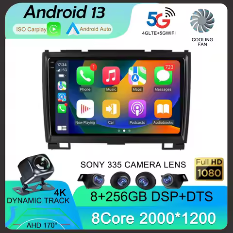 Car Radio Android 14 For Haval Hover Great Wall H5 H3 2011-2016 Multimedia Player 2 Din Wireless Car