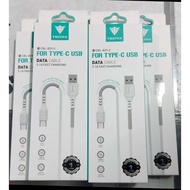 Tecnix CBL-829-C 3.1A Fast Charging Type-C Data Charger Cable