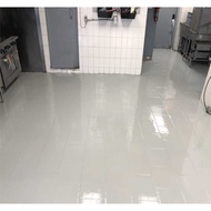 DAWN GREY HE9093 EPOXY PAINT ( HEAVY DUTY BRAND ) 5L / HIGH QUALITY EPOXY PAINT include Hardener / CAT LANTAI &amp; TILE