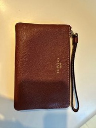 Coach pouch wallet 銀包 散子包