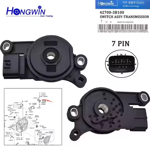 42700-3B100 Shifter Inhibitor Switch For 2011-2021 Hyundai Kona Tucson Sonata Kia Sportage Sorento S