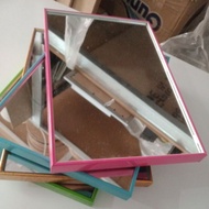 Minimalist/ frameless mirror/20x20/20x30/20x40/30x30/30x40/40x40/40x50 outer size/ frame aesthetic m