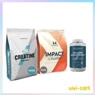 [Local Delivery] MyProtein Creatine Monohydrate | Impact Creatine | Powder & Tablets | Unflavoured [
