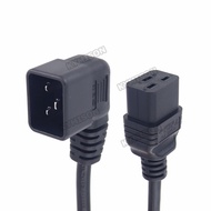 90 Degree Bent IEC320 C20 to C19 PDU Power Supply Extension Cord, Angle C20 Male to C19 Female Serve