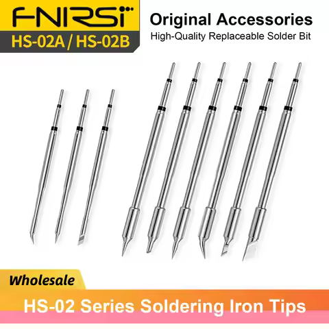 FNIRSI HS-02 T90B T245 Series Station Accessories Tips Welding Equipment Cautin Sting HS02 Kits