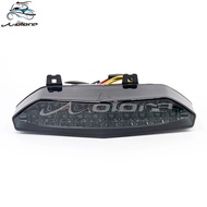 Motorcycle Motorbike LED Rear Turn Signal Tail Stop Light Lamp Integrated Brake Light For ZX6R ZX636