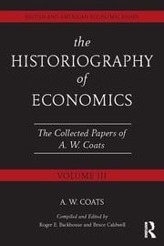 The Historiography of Economics A.W. Bob Coats