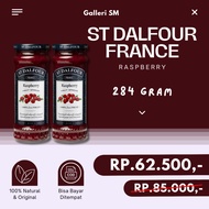 Jam Dalfour Raspberry Flavor 284 Gr Fruit Spread ST. Dalfour 100% Original Fruit Jam