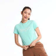 Áo Thun Tay Ngắn Nữ Skechers Lifestyle Physical Academia Collection Lounge Short Sleeve Tee - SL125W