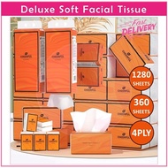 【MY Girl Wall-Mounted Tissue Paper 1280/1500 Sheets Large Size Paper Bathroom Tissue