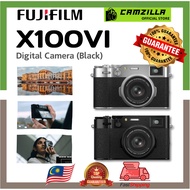 FUJIFILM X100VI Digital Camera (Black/Silver)