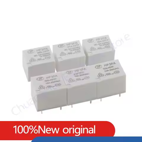 5pcs Relay HF3FA-005 012 024-HST HF3FA-005-ZSTF HF3FA-012-ZSTF ZST HSTF 4Pin ZSTF 5Pin HF3FA-T 73 5V