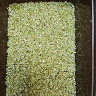 PERIDOT CHIPS HQ ORIGINAL STONE 1 SD 3 MM 50 GRAMS