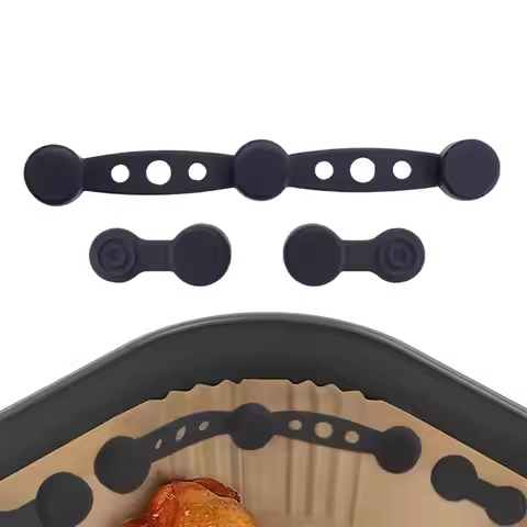 Air Fryer Magnet Silicone Buckle High Temperature Resistant For Holding Down Air Fryer Parchment Pap