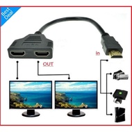 Hdmi 2 PORT SPLITTER Cable Without POWER 1 INPUT To 2 OUTPUT