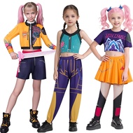 Girls Zoey Cosplay Girl Group Rumi Kids Costume Mira Outfit Favorite Stage Performance Clothes Hallo