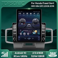 TopSonic Android 8Core IPS 9.7inch Vertical Screen Car Radio Audio Video Stereo Player For Honda Fre