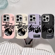 Creative Personality Billiards Metal Lens Frame Phone Casing For Realme C1 C2 C3 C11 C12 C15 C20 C20