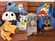 睇內文💥 歐美正版bluey公仔 加錢訂 bluey畢業公仔 狗畢業公仔 💖美國kellytoy squishmallow 怪誕城之夜jack公仔 聖誕夜驚魂 the nightmare before