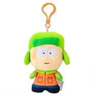 Cute Anime South Park Kyle Plush Keychain Chains Keyholder Bag Pendant Kids Stuffed Toy Doll 12CM