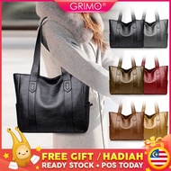 READY STOCK💝GRIMO Merry Shoulder Bag Women's Handbags Shoulder Beg Tangan Wanita Tote Bags Travel Pe