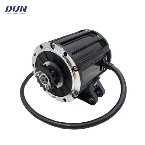 QS120 2000W 4600RPM 70H with Pully or 428 Sprocket PMSM Mid Drive Motor
