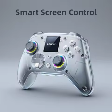 Lenovo X01 1.44inch Smart Screen Wireless Controller 3 Modes for Switch PS4 IOS Android PC TV Progra
