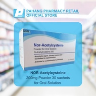 NOR-Acetylcysteine 200mg Powder for Oral Solution 30 sachets [Exp: 02/26]