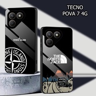 HP E1713 TECNO POVA 7 4G GLASS SOFTCASE - CASING TECNO POVA 7 4Ghp - TECNO POVA 7 4G SILICONE CASE