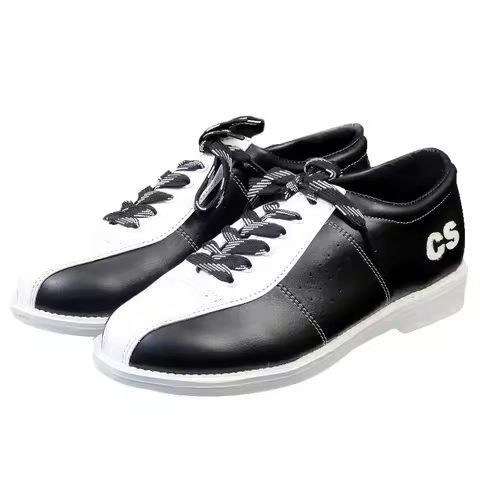 Bowling Shoes For Men Sports Beginners Bowling Shoes Women Skidproof Sole Sneakers Sports Goods Ente