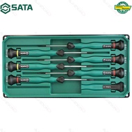 SATA ชุดไขควงแม่นยำ 6 ชิ้น ไขควงปากแฉก/ไขควงปากแบน 6pc Precision Screwdriver Set Slotted/Phillips Ti
