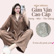 HCM HCM HCM | Luxury brocade pajamas for women, hot model 2026