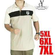 CY 3241  MAN CASUAL POLO COLAR SHIRT BIG SIZE PLUS 5XL 6XL 7XL