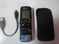 SONY 錄音筆ICD-PX312M 內存2GB 支援32GB 錄音536小時 開會 上課 旅遊記錄 功能正常