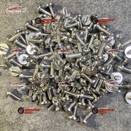 Honda Thai Milling 4Li Twisted Seamless Screws Mounted for All Vario, Ab, Click, Vision, Lead Scoote