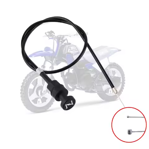 PW50 PW80 Yamaha Dirt Bike Carburetor Choke Cable Push Pull Kit for Motocross Pit Bike Motorcycle Pa