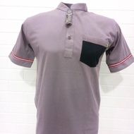 Baju Koko Kaos T-Shirt Al-Wafa Cotton Combed 24S Lengan Pendek Tipe 09