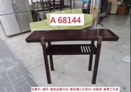 A68144 銅件 侘寂風 藝術品展示台 玄關桌 ~ 書桌 陳列桌 邊桌 工作桌 展示桌 回收二手傢俱 聯合二手傢俱