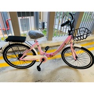 adult bike/bicycle 24’’ foldable bike /bicycle .