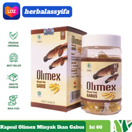 OLIMEX - Kapsul Ekstrak Minyak Ikan Gabus Sari Kutuk Albumin Membantu Mempercepat Penyembuhan Luka A