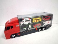 二手Tomica 35cm Carrier Storage and 12 Tomica車仔（全部售$380）