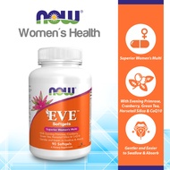 NOW Supplements, Eve Women's Multivitamin with Evening Primrose, Cranberry,Green Tea,Horsetail Silic